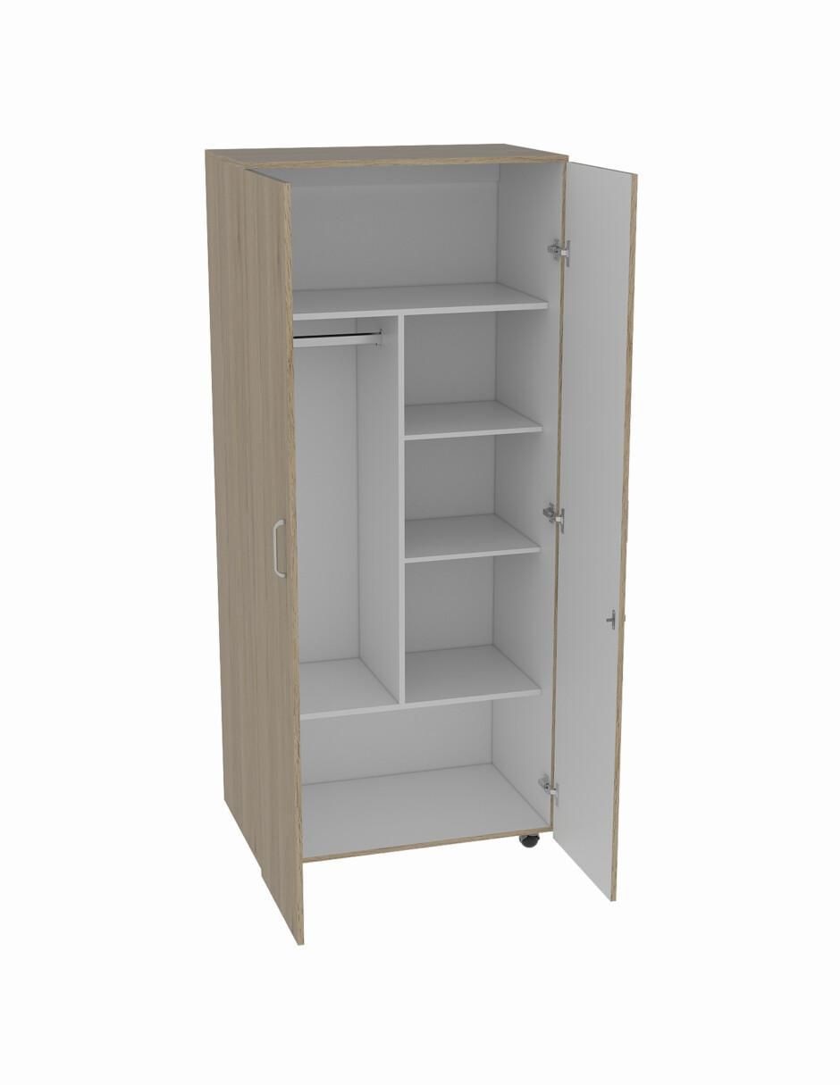 Armario Iko Closet Iko Beige de melamina 4