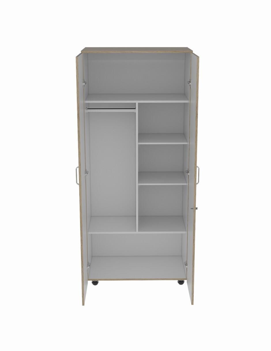 Armario Iko Closet Iko Beige de melamina 6