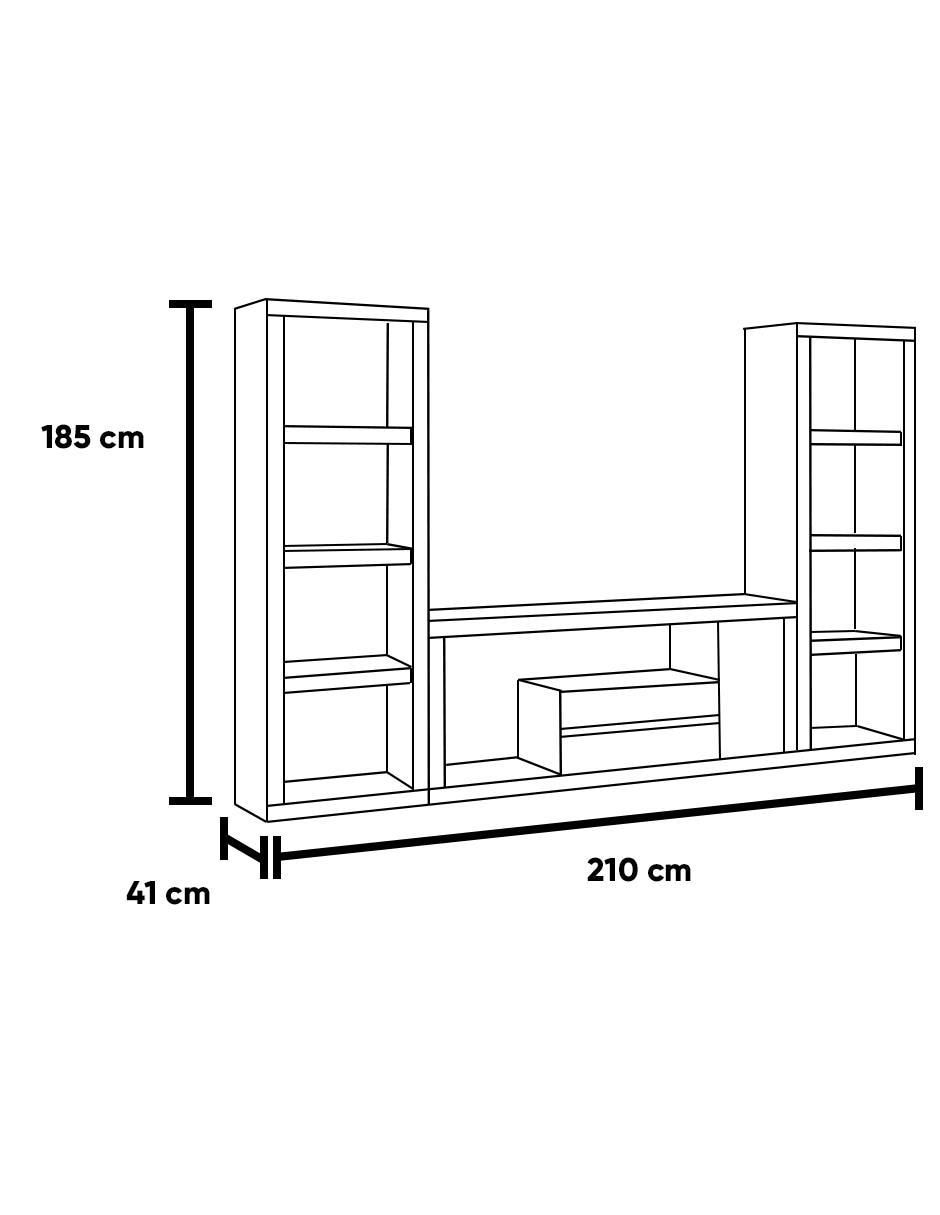 Mueble de tv Erandio de MDF 5