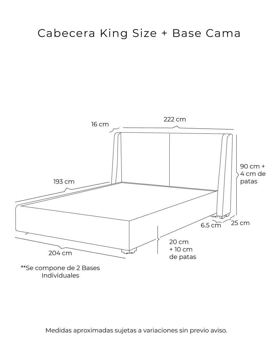Cama Milan Orlando de tela 4