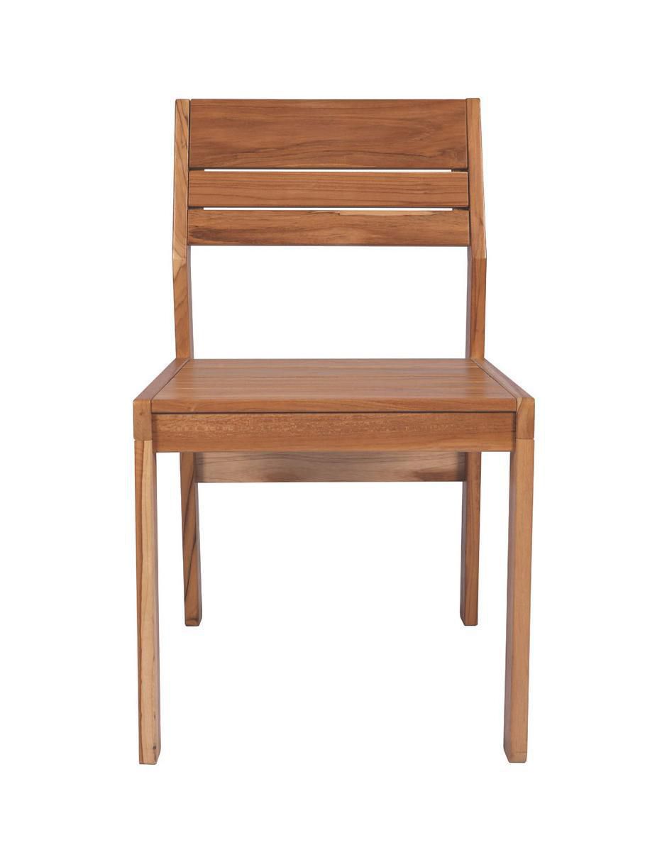 Silla Verona de madera teca 3