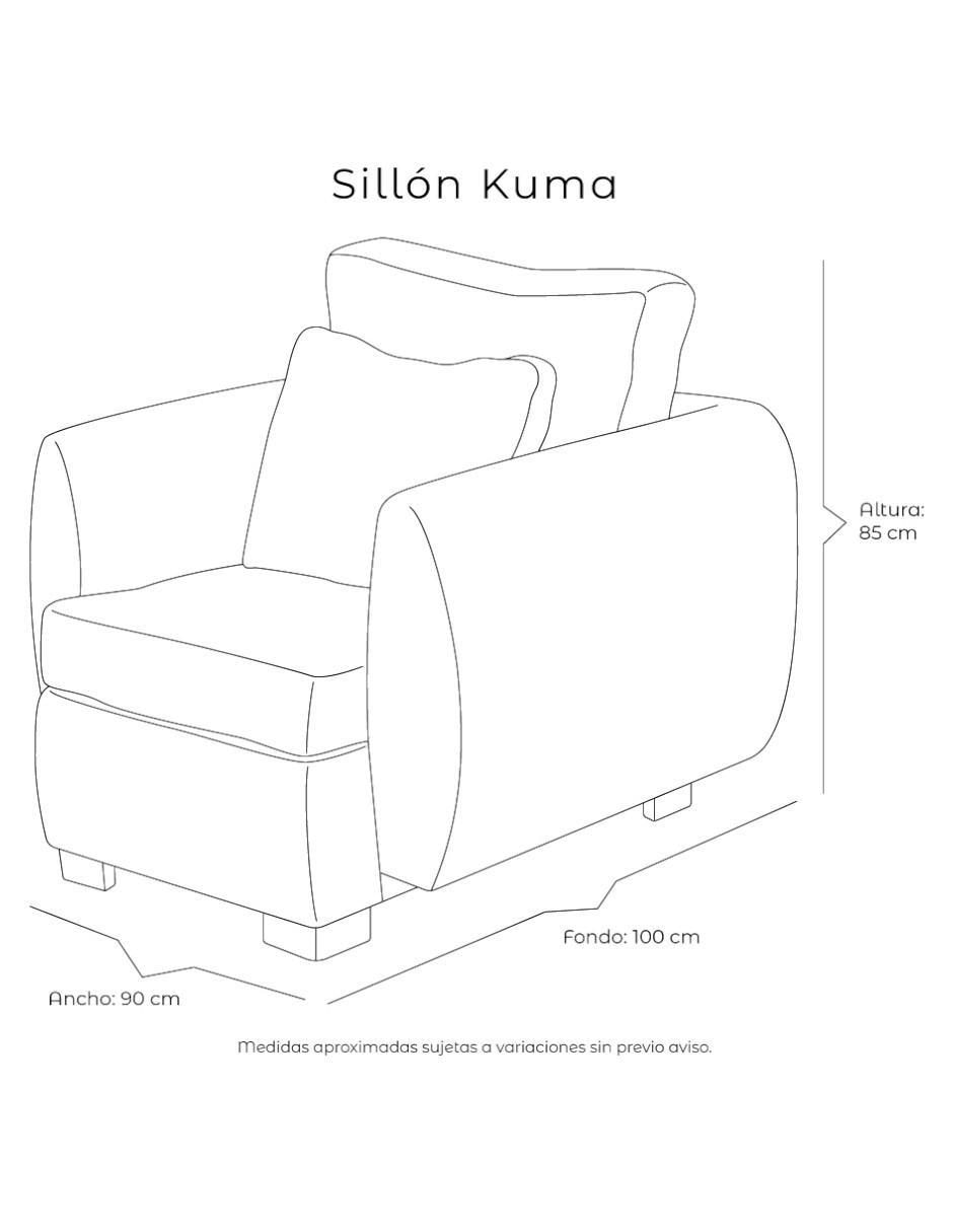 Sillón Kuma 6