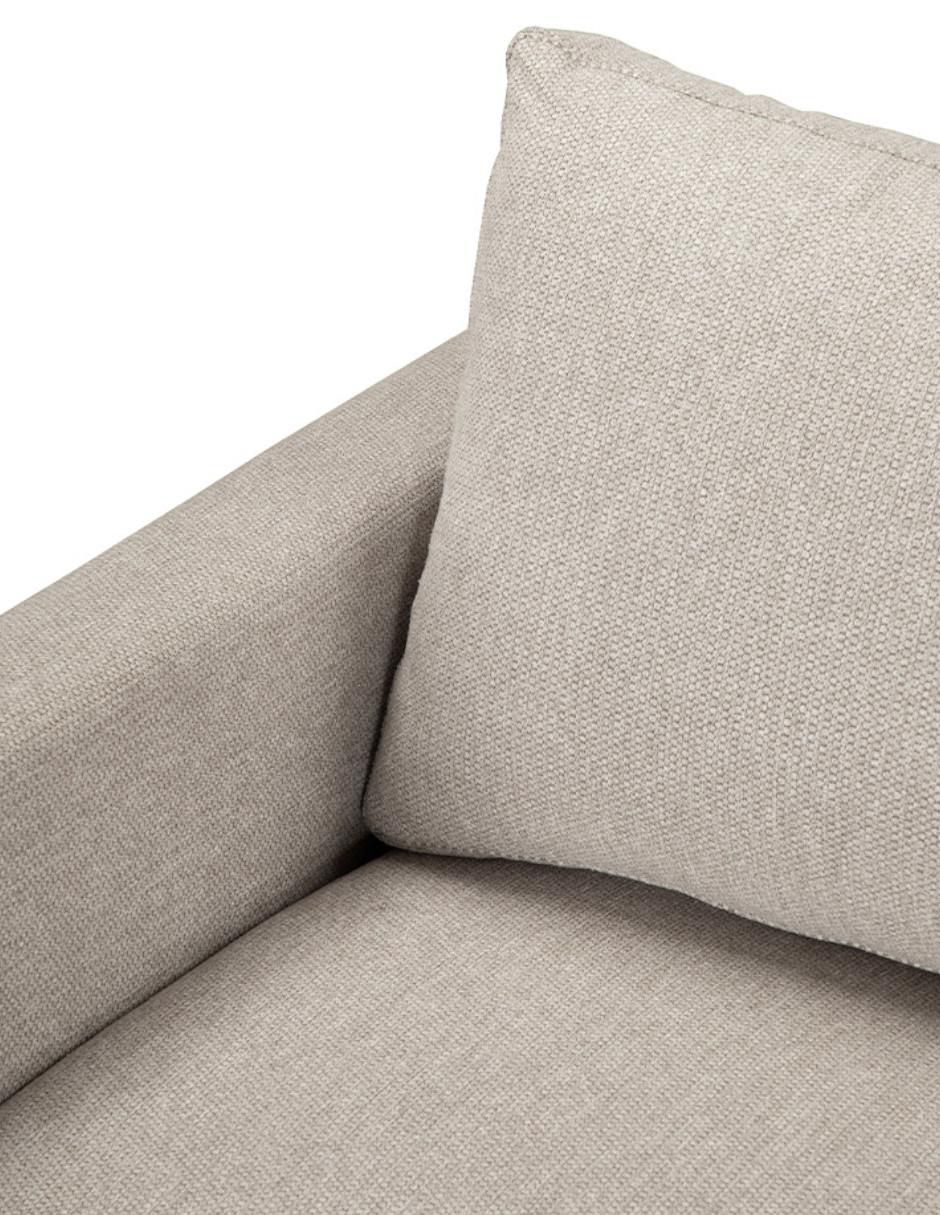 Chaise lounge Smoky Petit de tela 7
