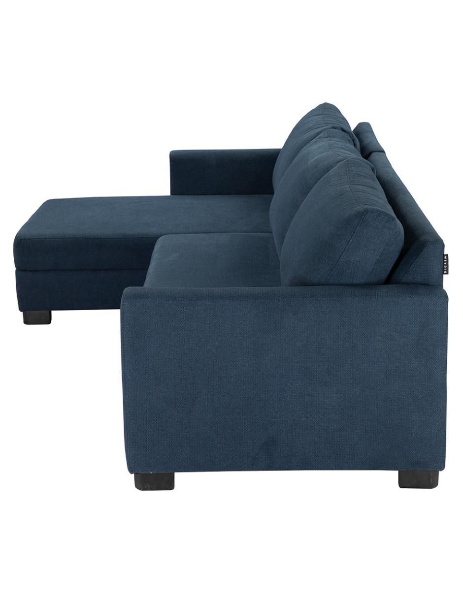 Chaise lounge Smoky de tela 3