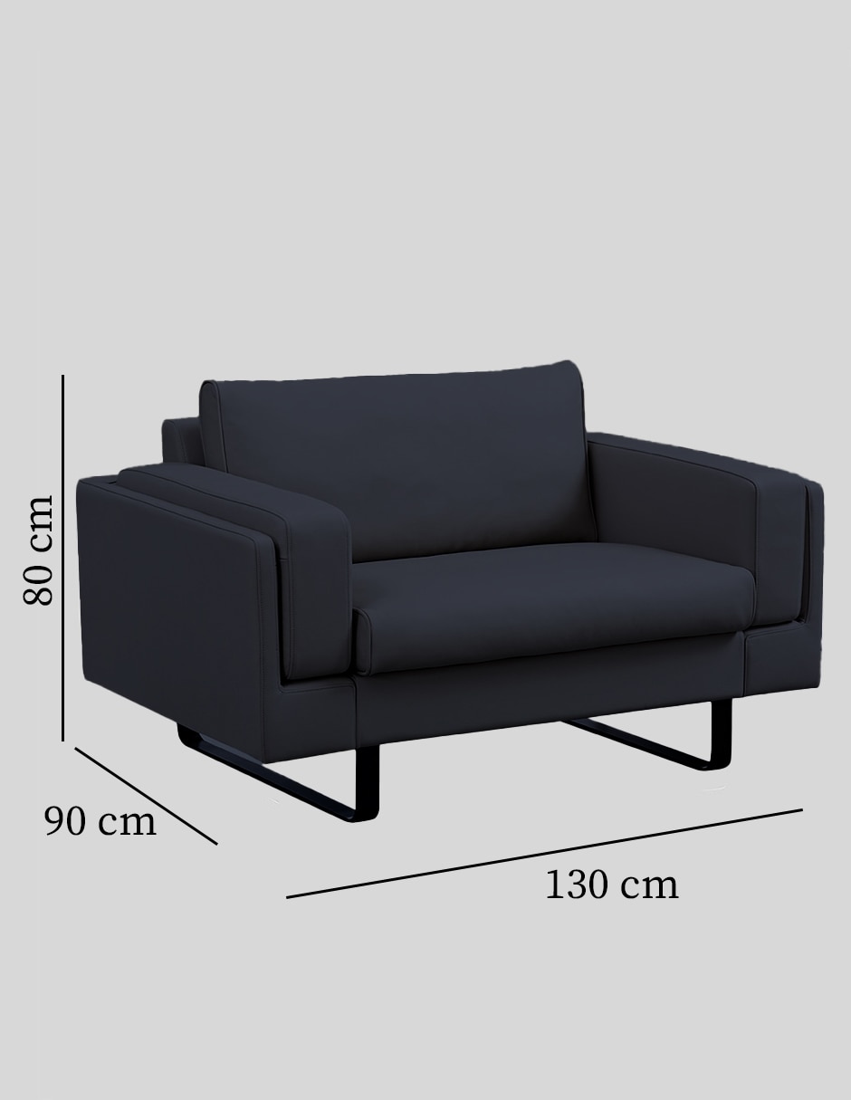 Sillón Galileo de piel 9