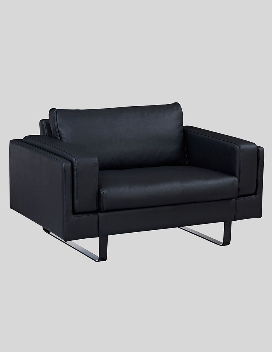 Sillón Galileo de piel 4