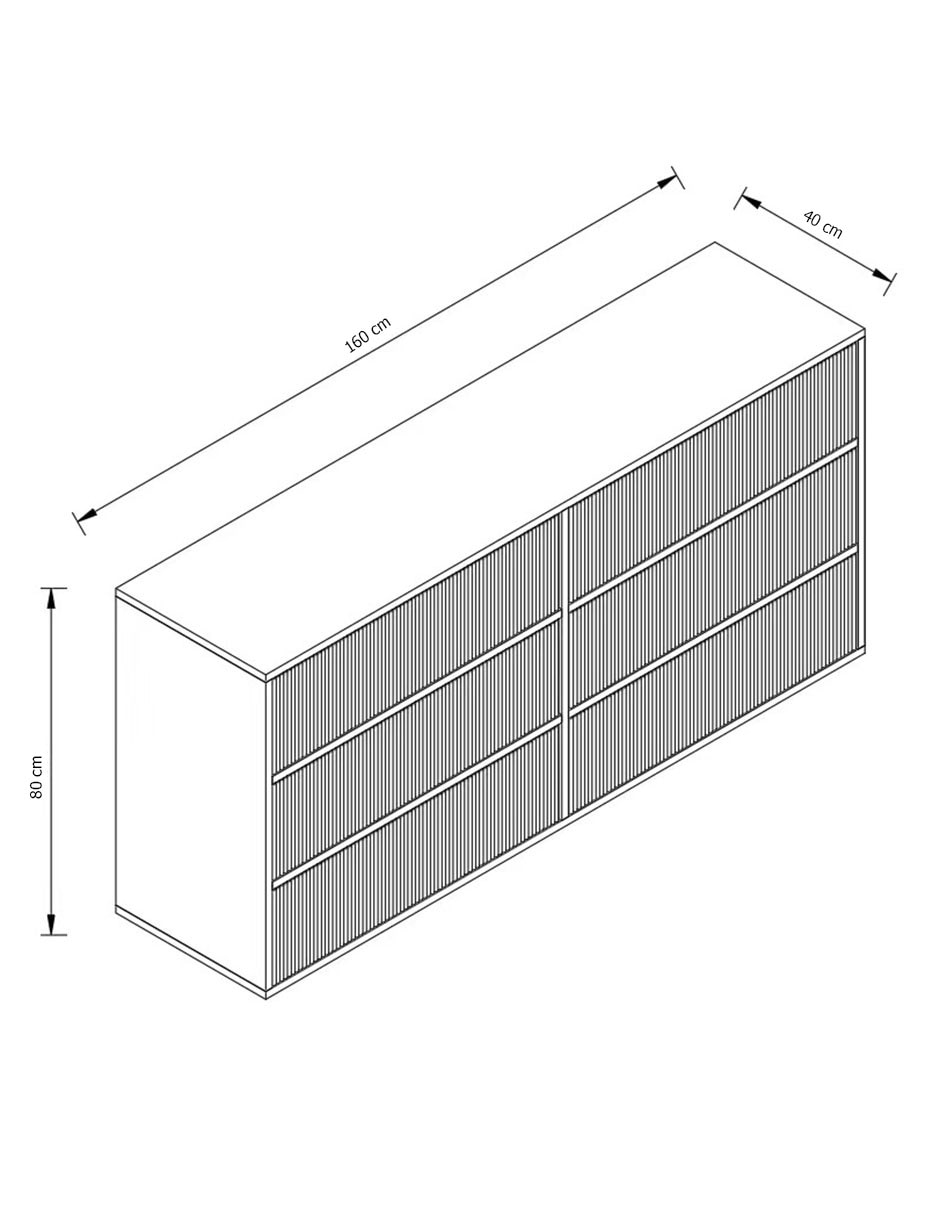Cómoda Kenai de MDF 6