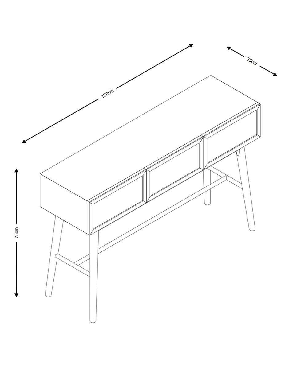 Consola Alva Re de MDF 9