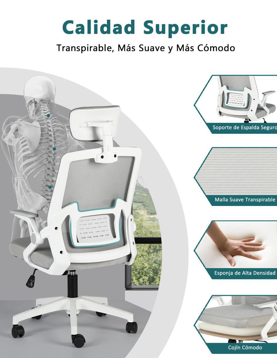 Silla de escritorio Mill H 6