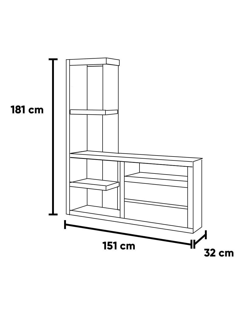 Mueble de tv Erandio de MDF 5