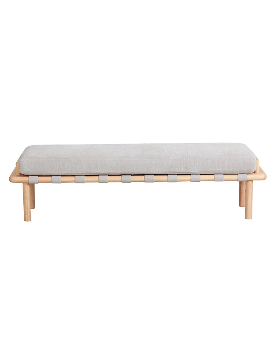 Pie de cama Alva Re de madera