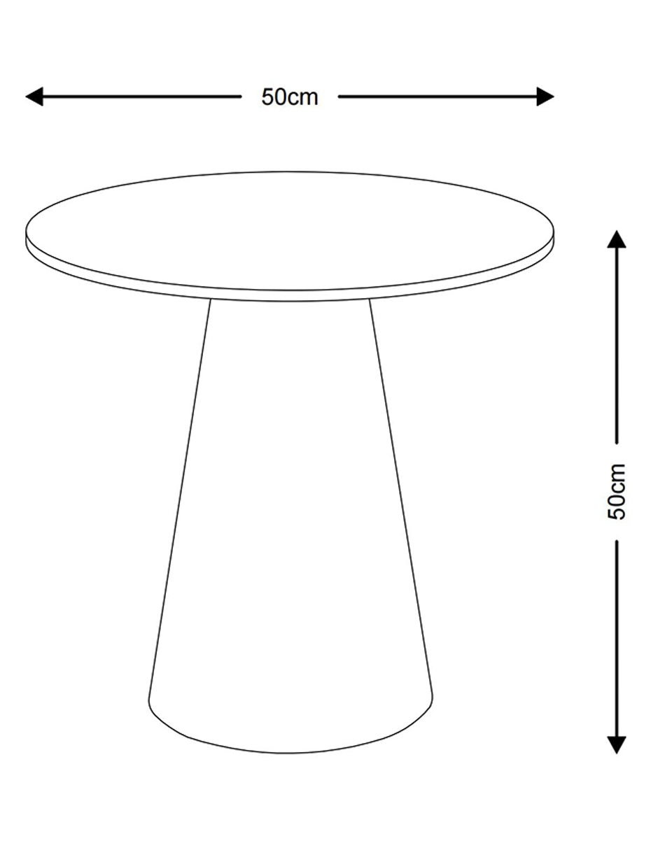 Mesa lateral Alva 6