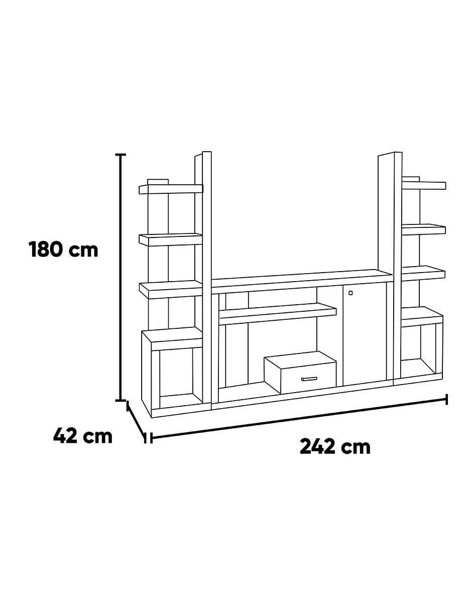 Mueble de tv Dakar de MDF 5