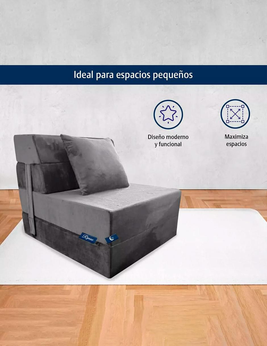 Sofá cama Riposso de velvet 7
