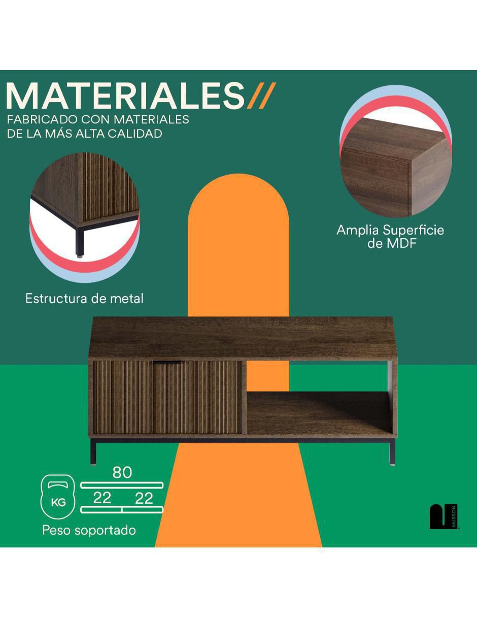 Mueble de tv Niza de MDF 3