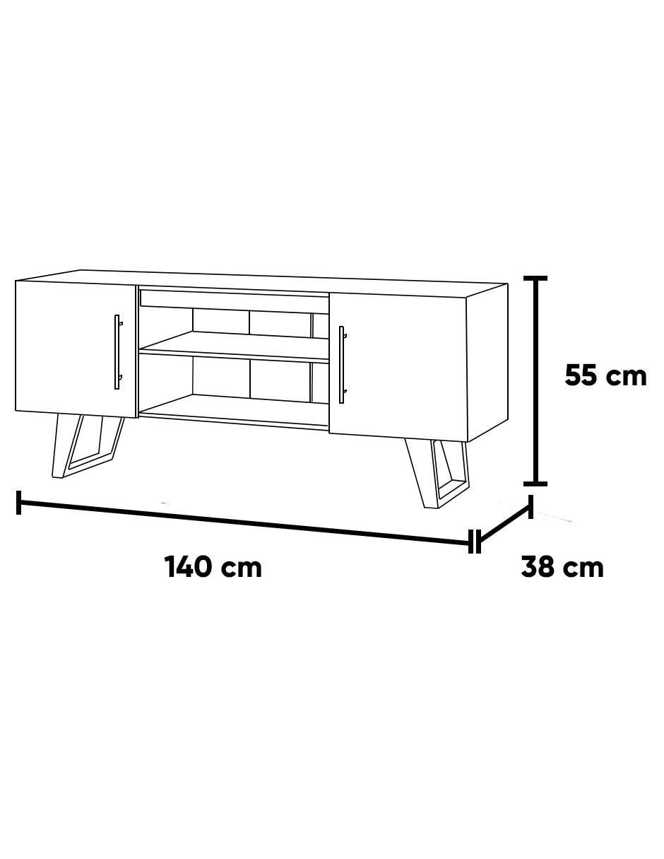 Mueble de tv Uncella de MDF 5