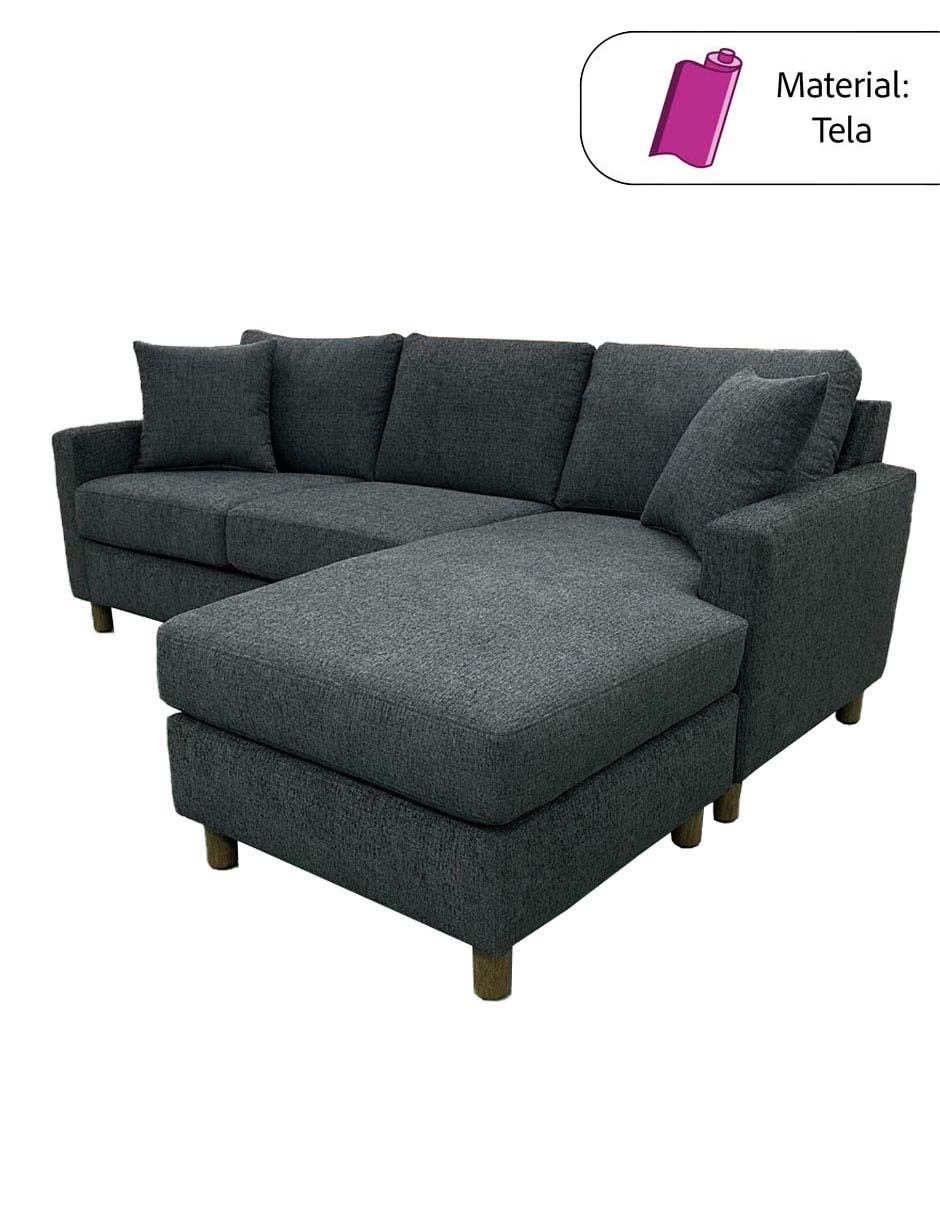 SALA MODULAR KEATON RE MA, GRIS OXFORD