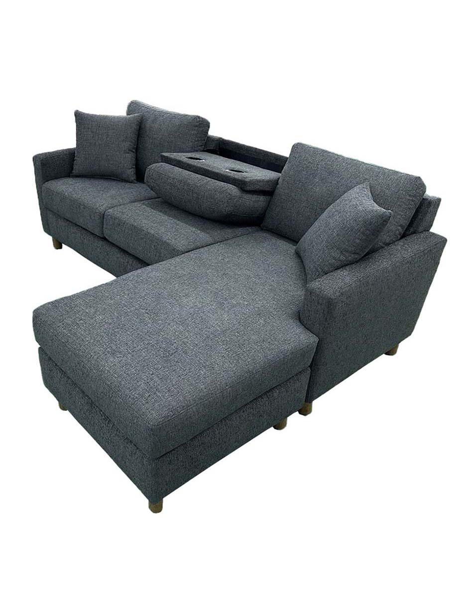SALA MODULAR KEATON RE MA, GRIS OXFORD