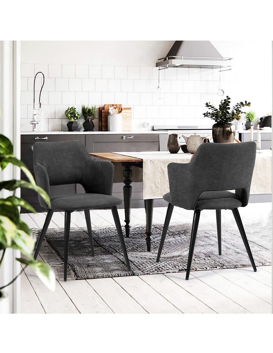 Silla 2 "piezas" home make akanji "de" tela