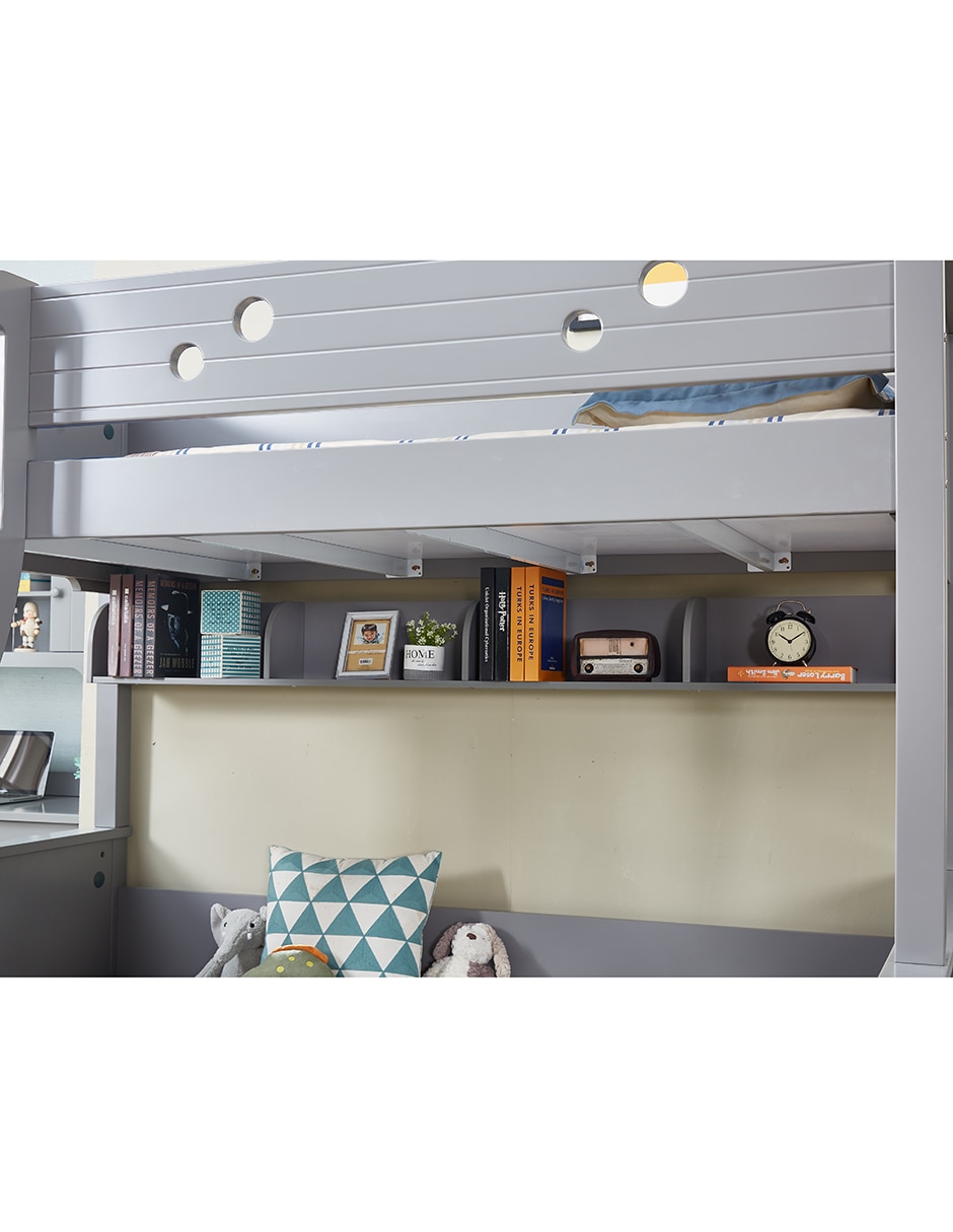 LITERA APOLO CE MDF, GRIS