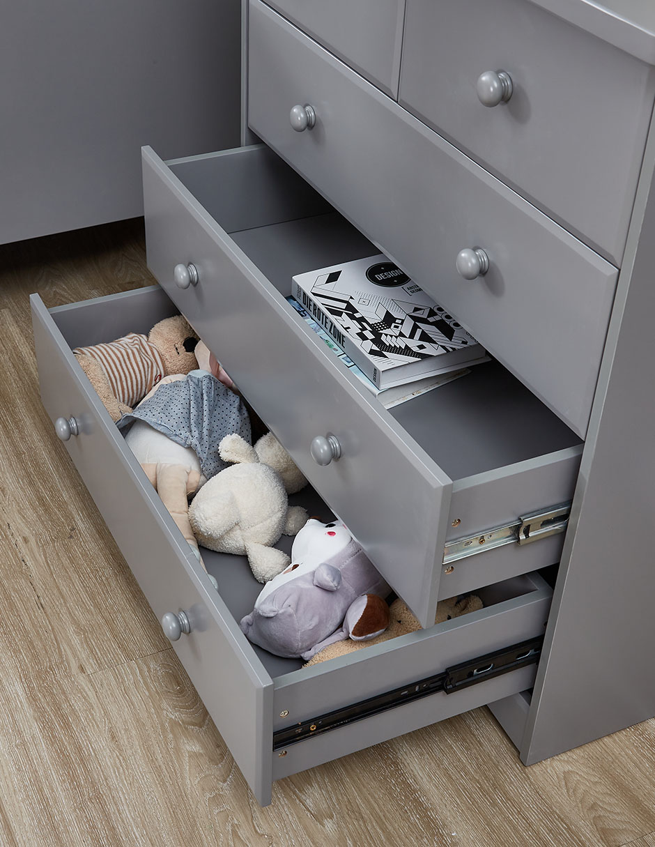 CÓMODA APOLO CE MDF, GRIS