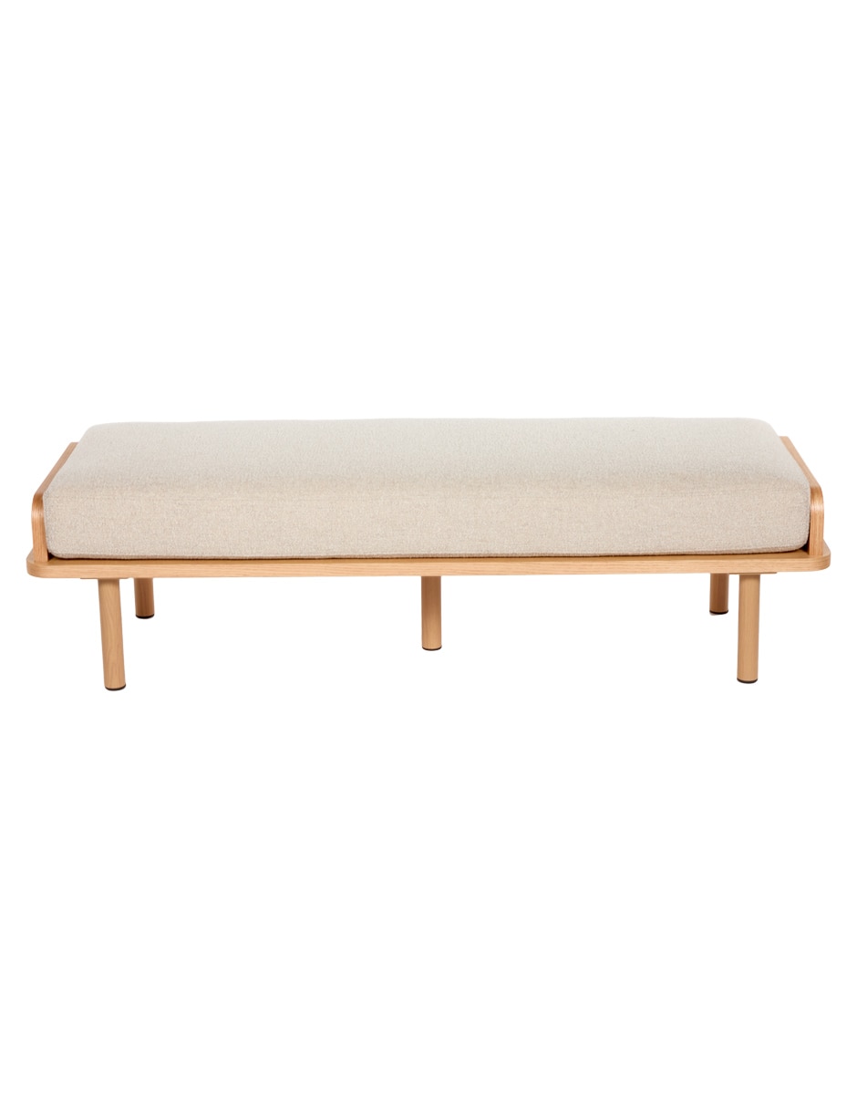 Pie de cama Tahore de madera