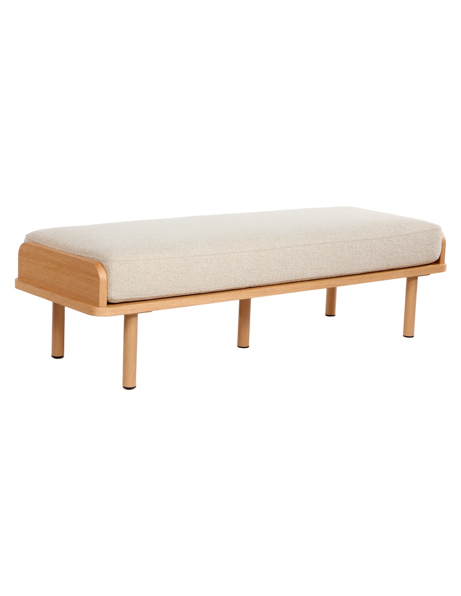 Pie de cama Tahore de madera 2