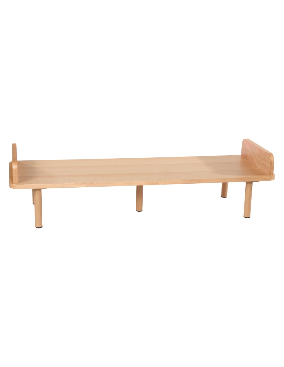 Pie de cama Tahore de madera 5