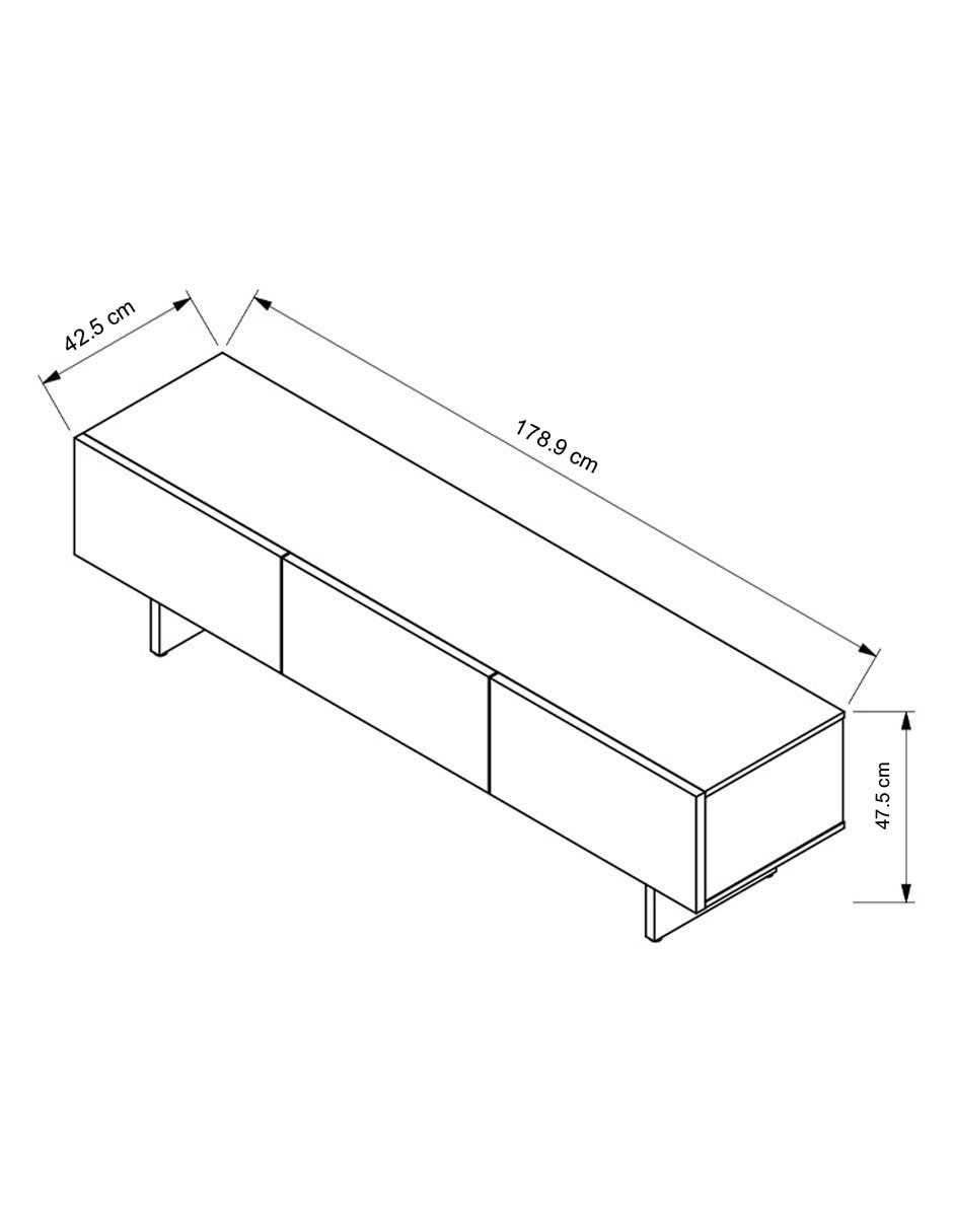 Mueble de tv de MDF 7