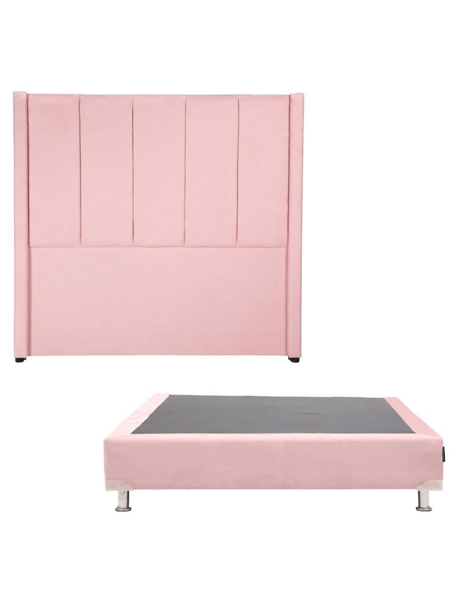 Cama NIZZA PINK de madera
