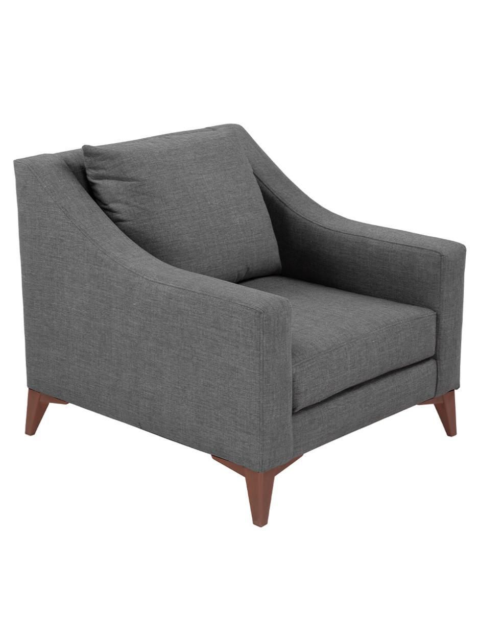 Sillón Dicasa Lanson estilo contemporáneo de madera pino