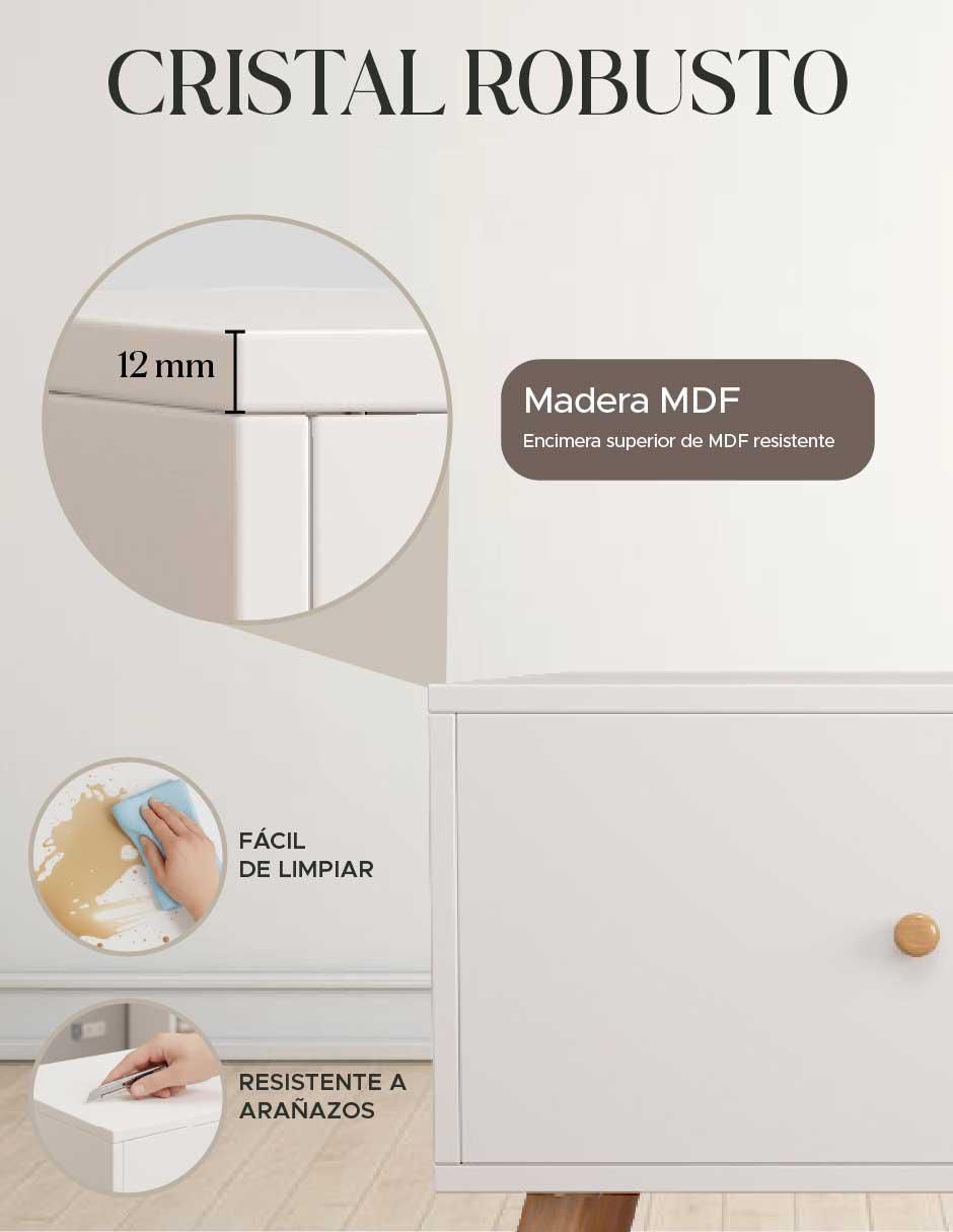 Mueble de TV armable de MDF 2