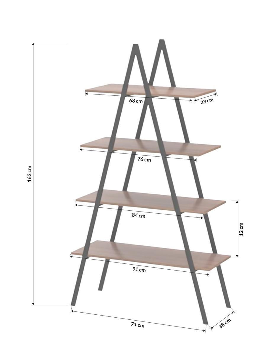 Librero Tokio de MDF 15