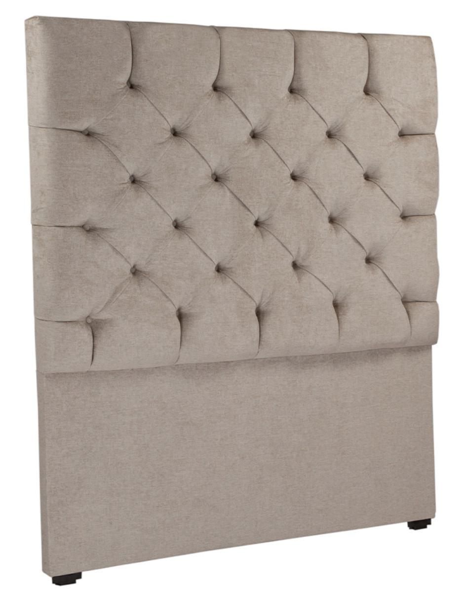 Cabecera Capri de madera y tela 2