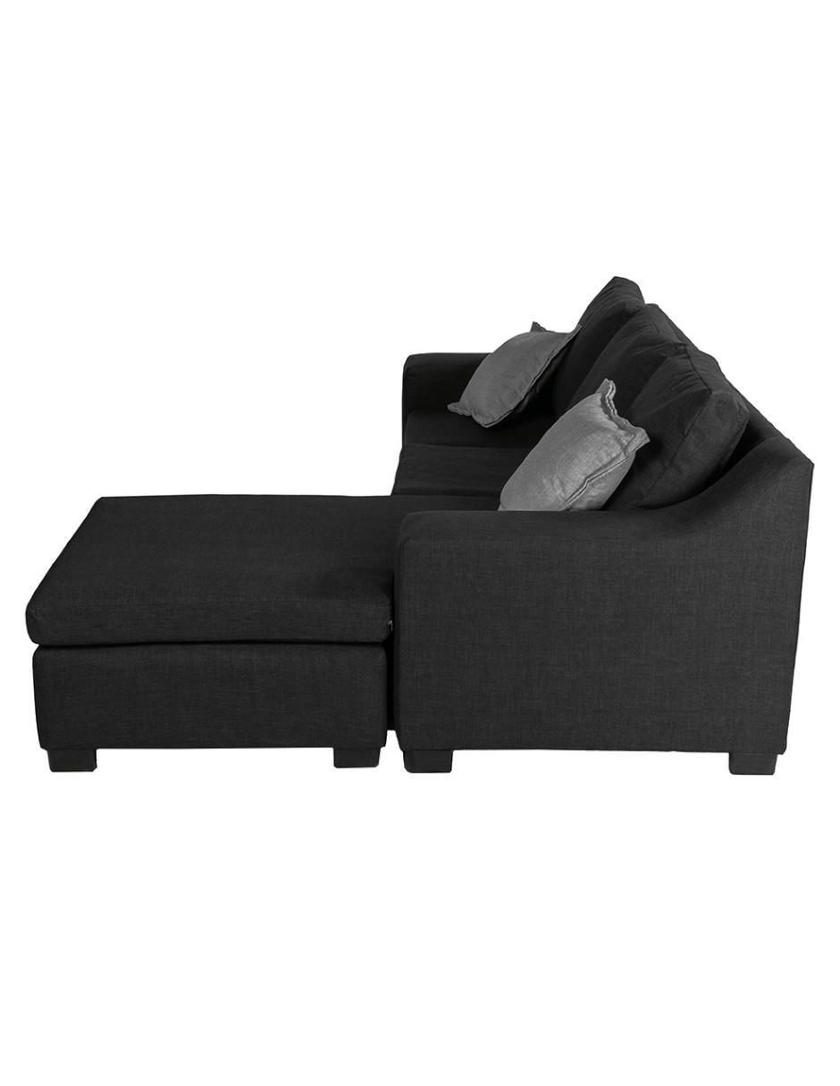 Chaise lounge Lyra de tela 3