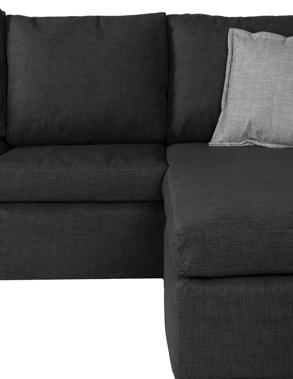 Chaise lounge Lyra de tela 7