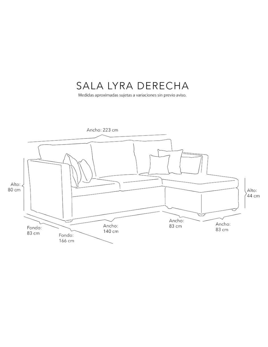Chaise lounge dicasa lyra "de" tela