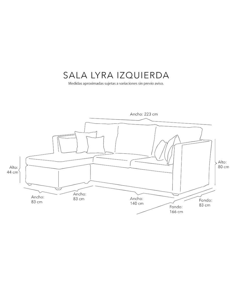 Chaise lounge dicasa lyra "de" tela