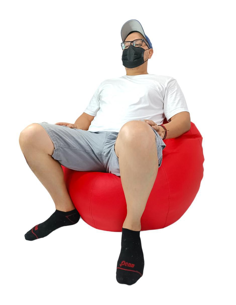 "sillón puff" lunics oval mediano