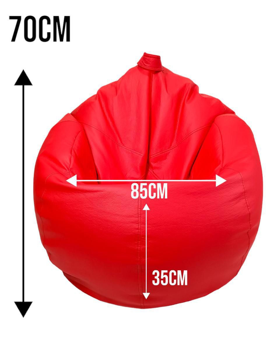 "sillón puff" lunics oval mediano
