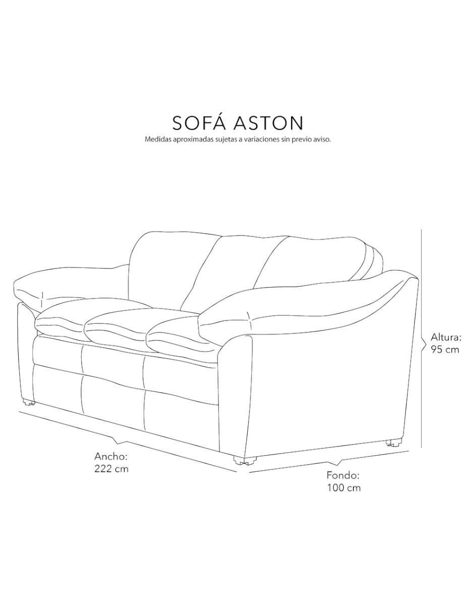 "sala 3 piezas" dicasa aston "estilo" contemporáneo "de" madera