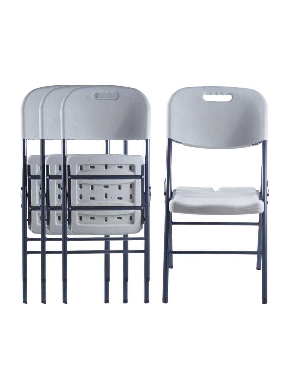 Silla plegable 4 piezas