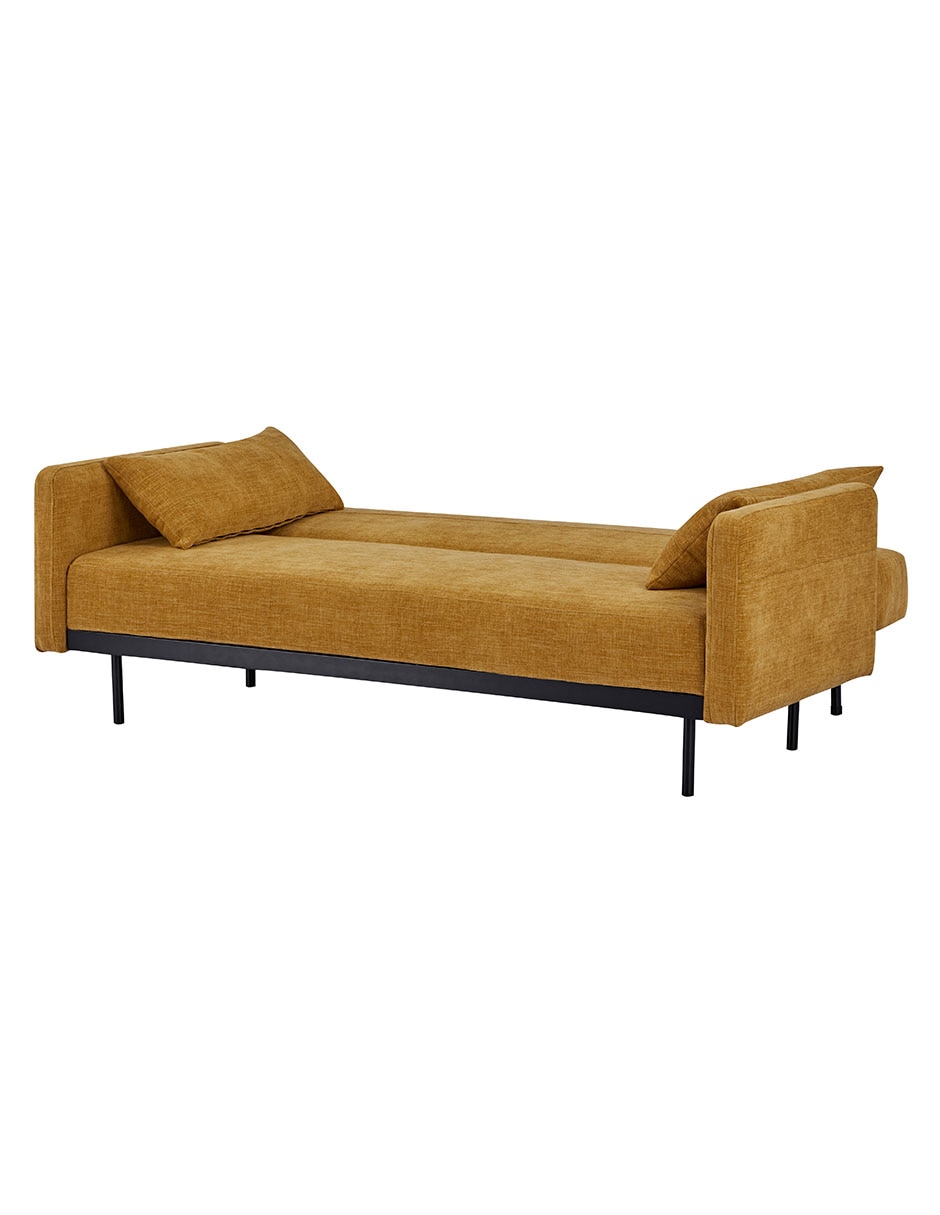 SOFÁ CAMA MEADOW CE POLIÉSTE, AMARILLO
