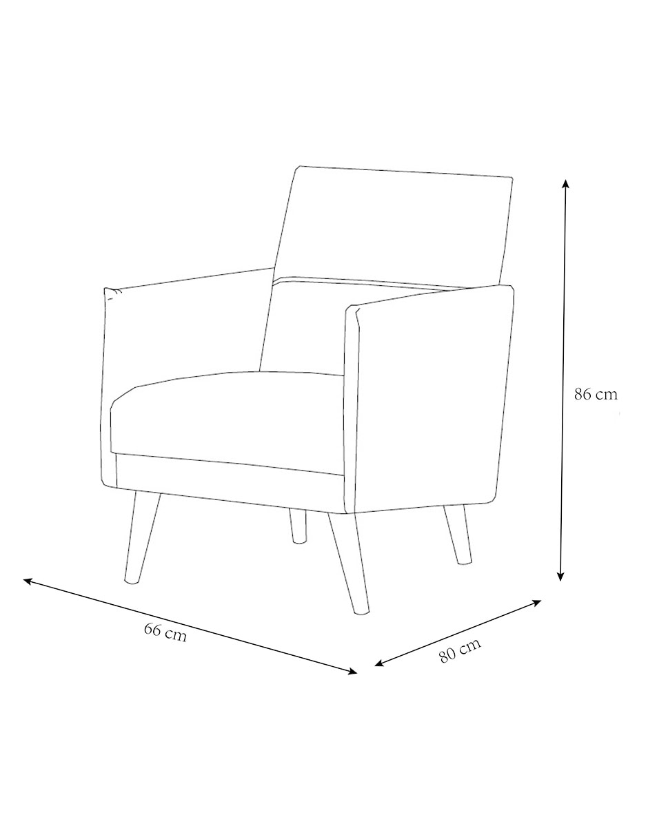 Sillón Zafiro Ce 6