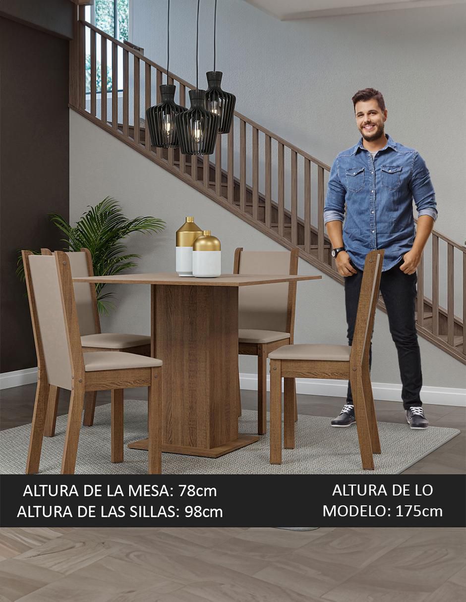 Comedor Briana para 4 personas 13