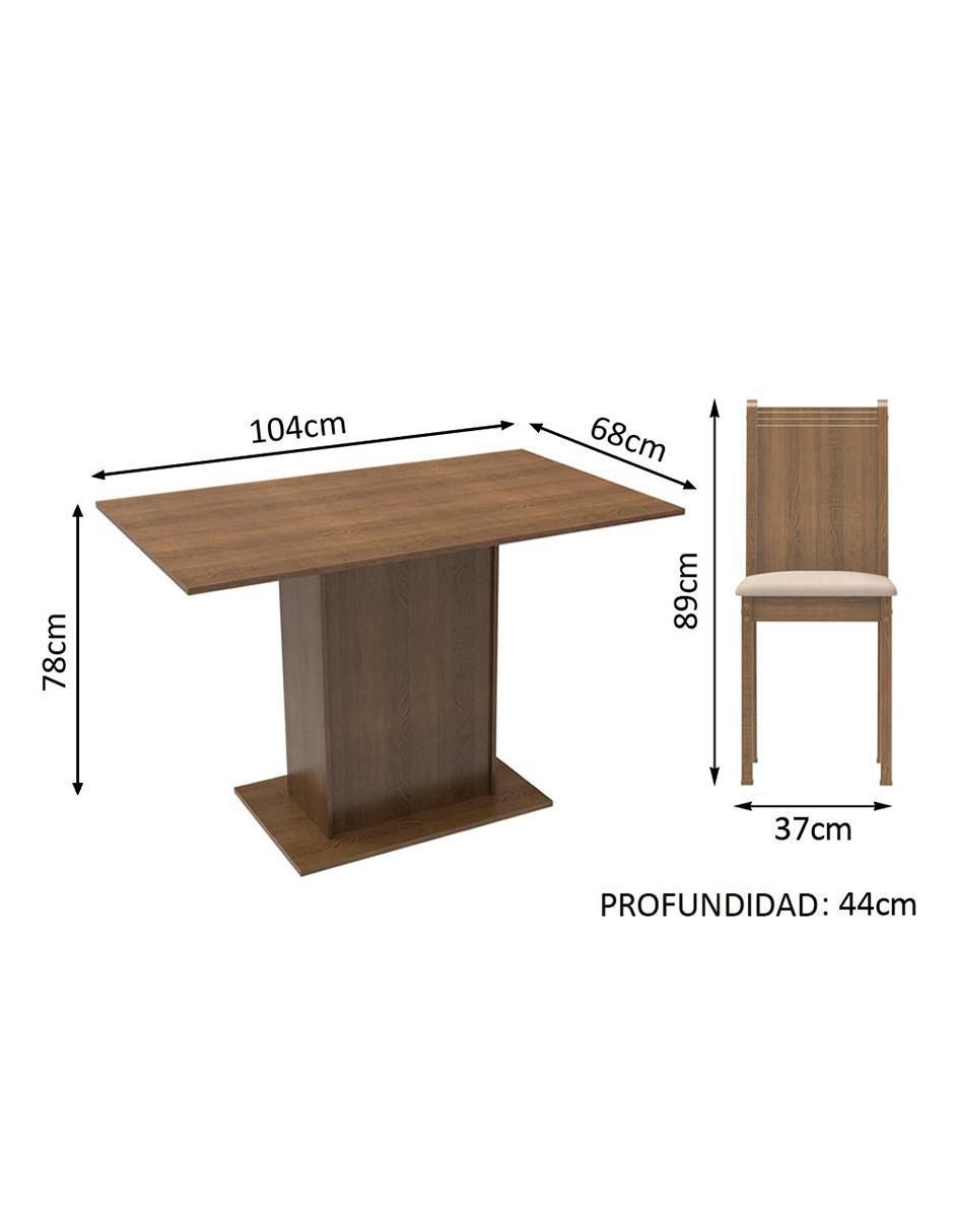 Comedor Lexy para 4 personas 11