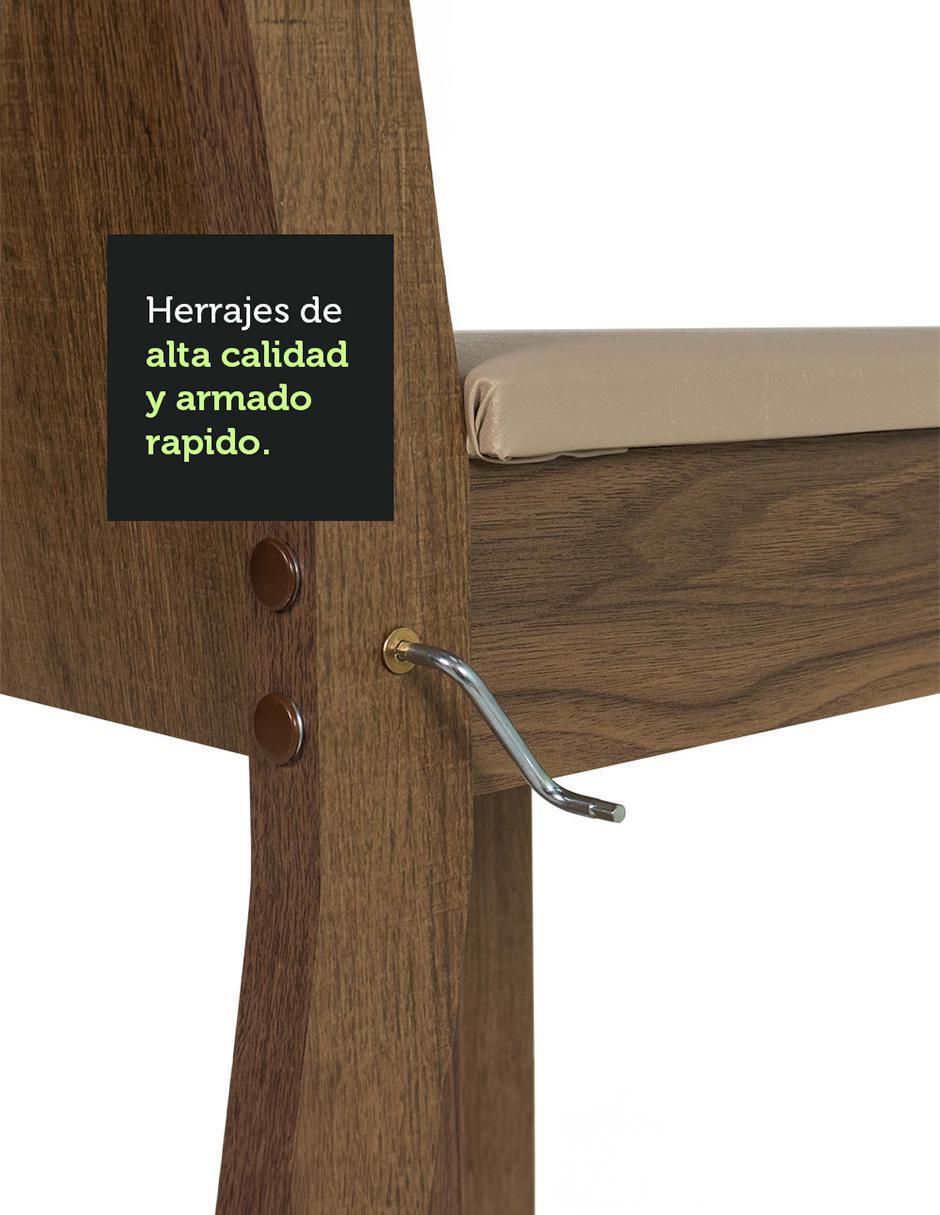 Comedor Rute para 4 personas de MDP 7