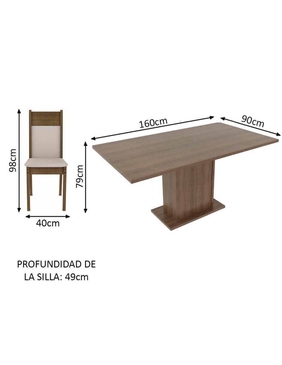 Comedor Lousiana para 6 personas 11