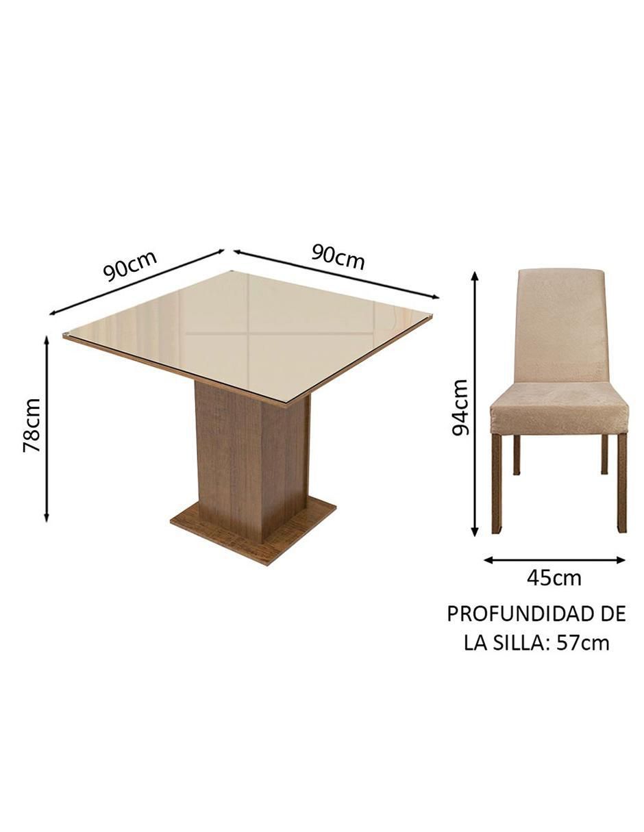 Comedor Evelin para 4 personas 22