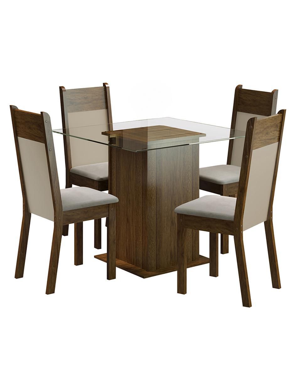 Comedor Dallas para 4 personas